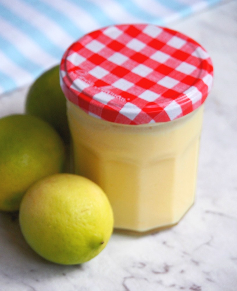 jar of lime butter