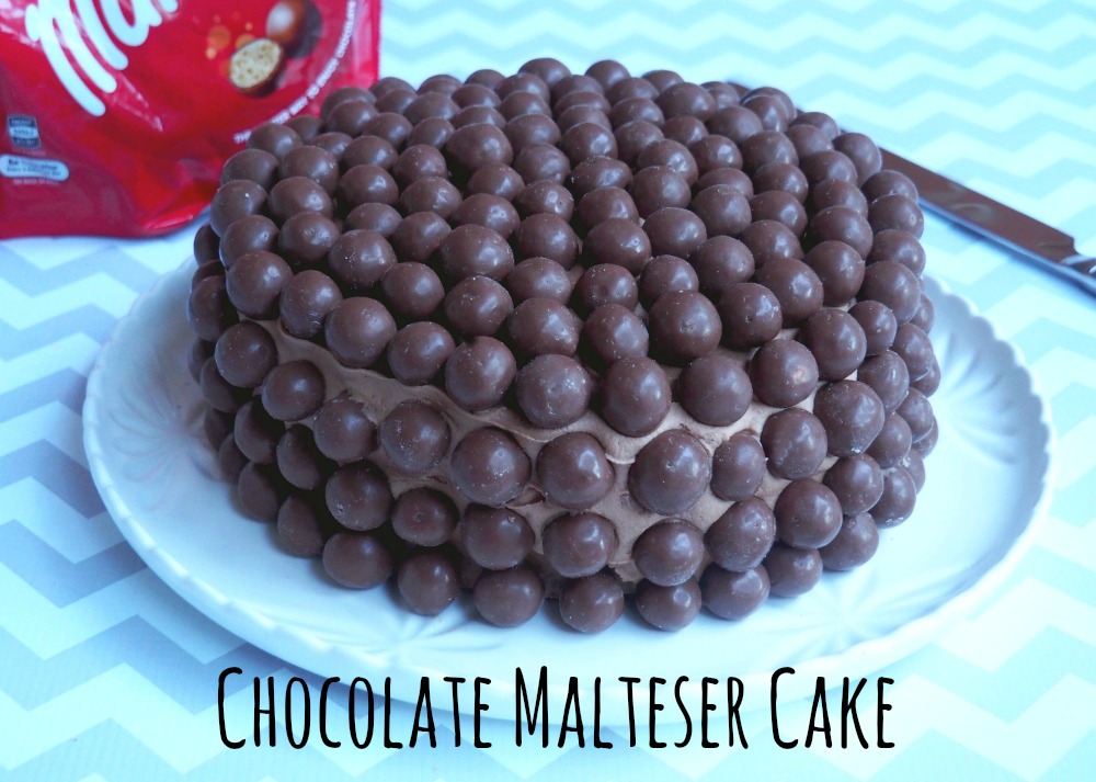 easy chocolate malteser cake