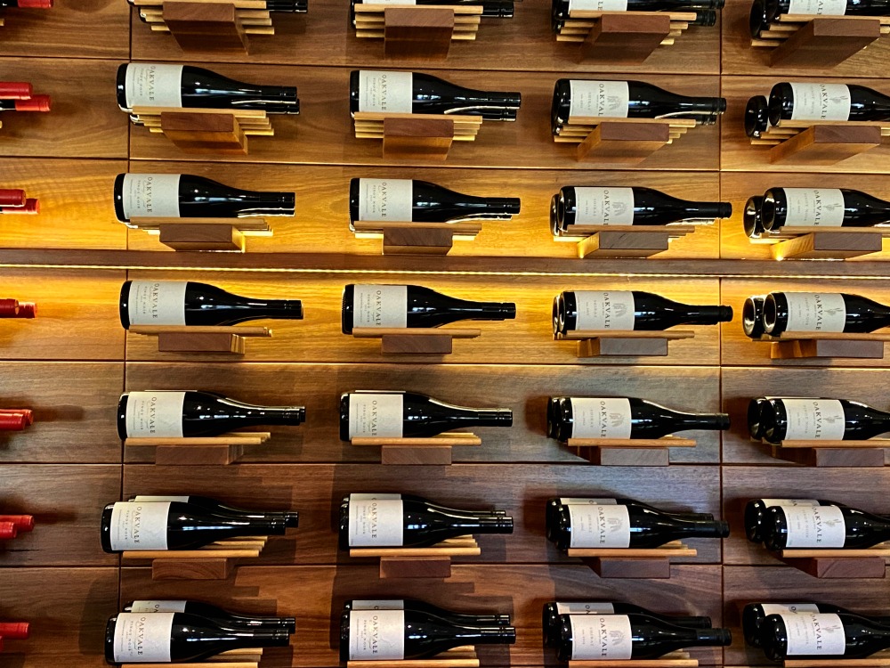 Oakvale wines selection