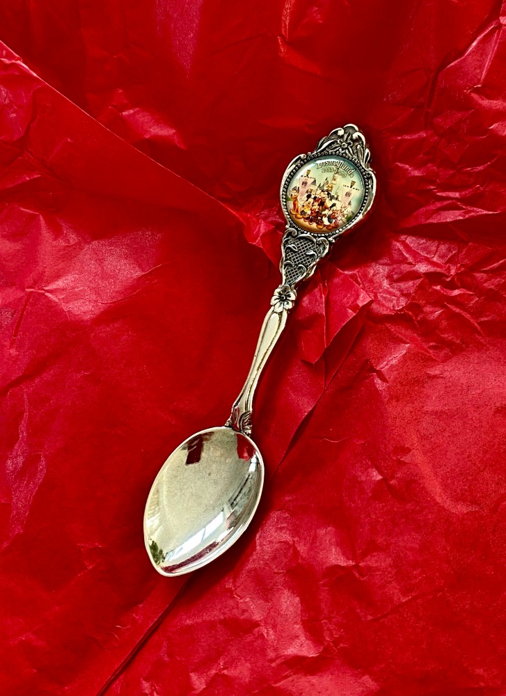 commemorative disneyland spoon