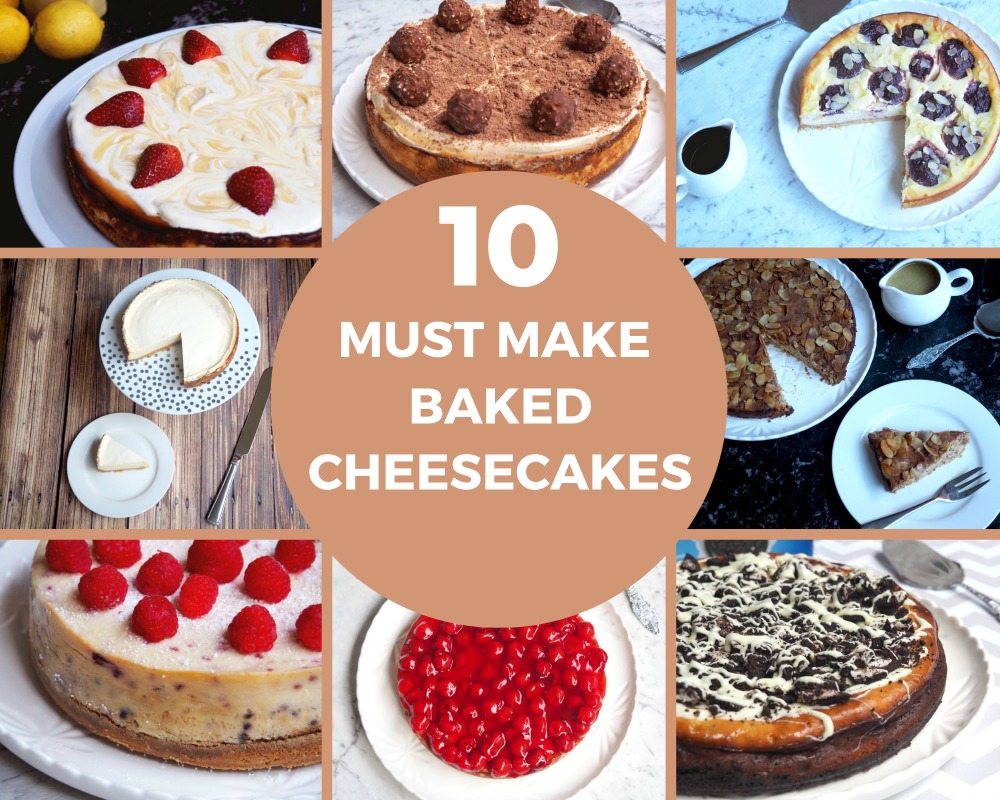 10 Must Make Best Baked Cheesecakes