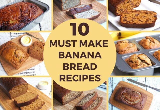 10 Must Make Banana Breads