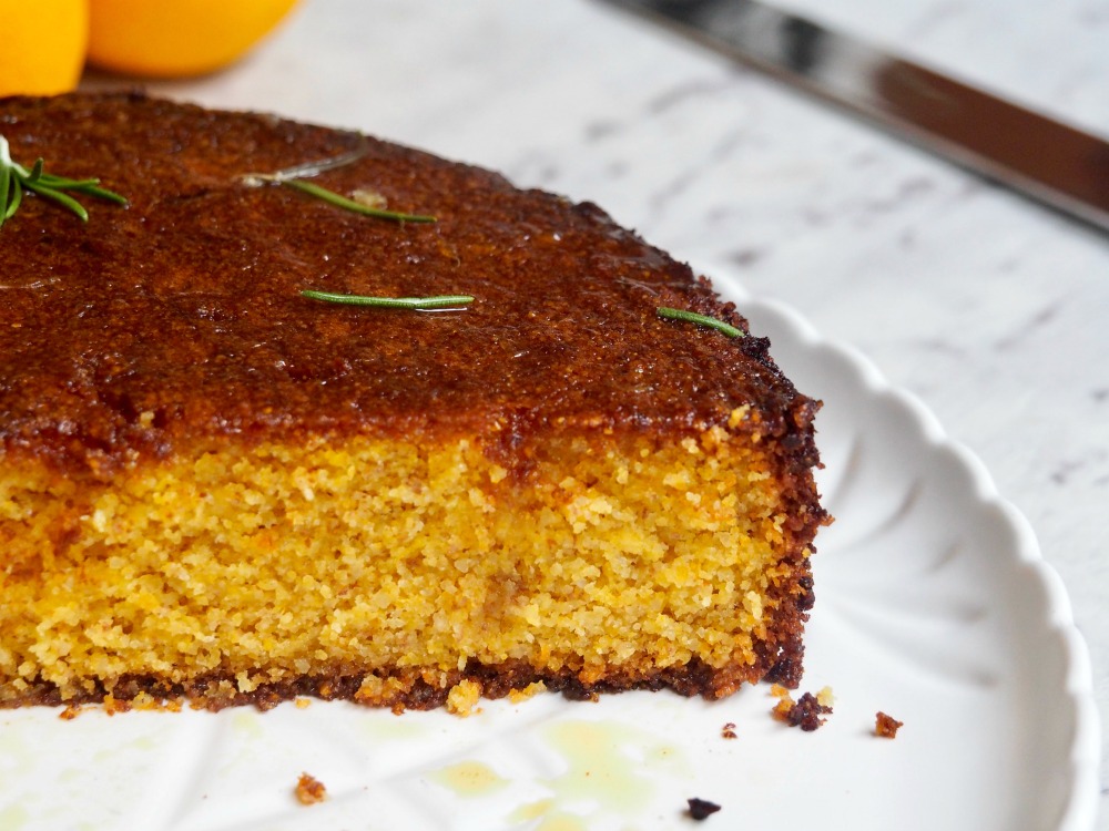 gluten free cut orange cake