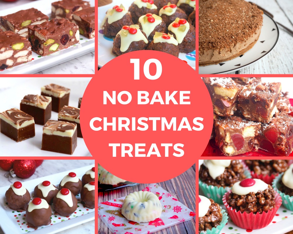 10 No Bake Christmas Treats