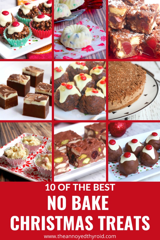 9 images of no bake christmas treata