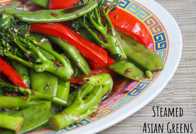 Steamed Asian Veggies