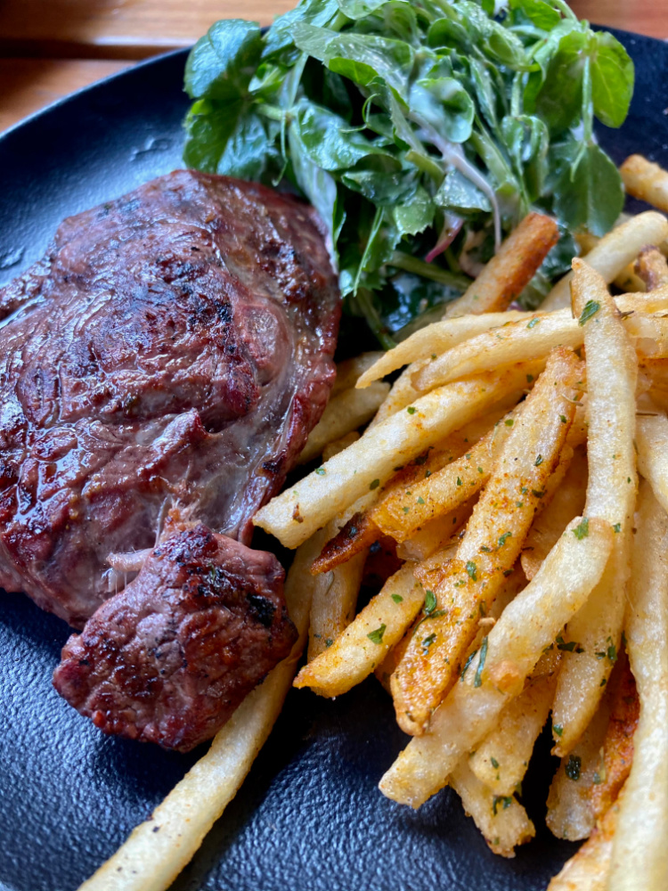 steak chips and salad assembly canberra