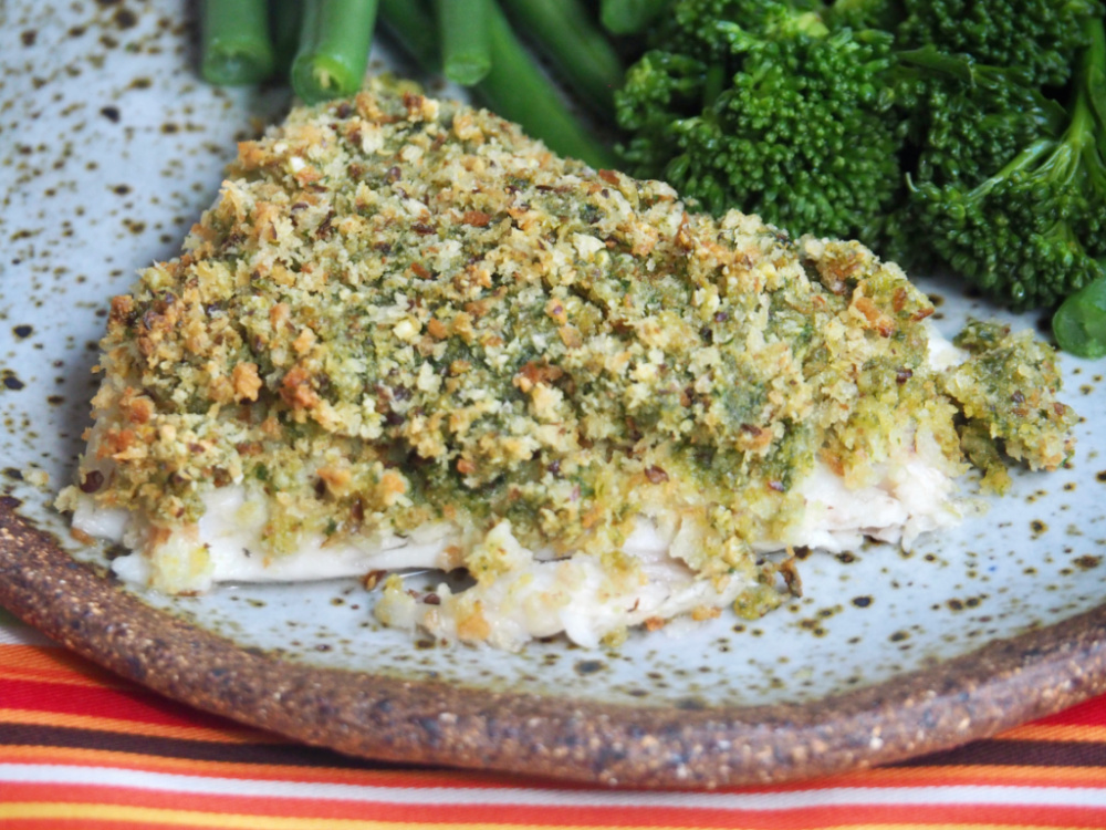 4 ingredient pesto fish