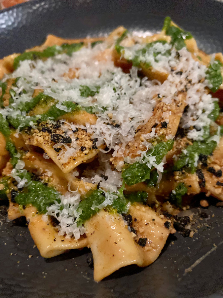 farfalle pasta dish