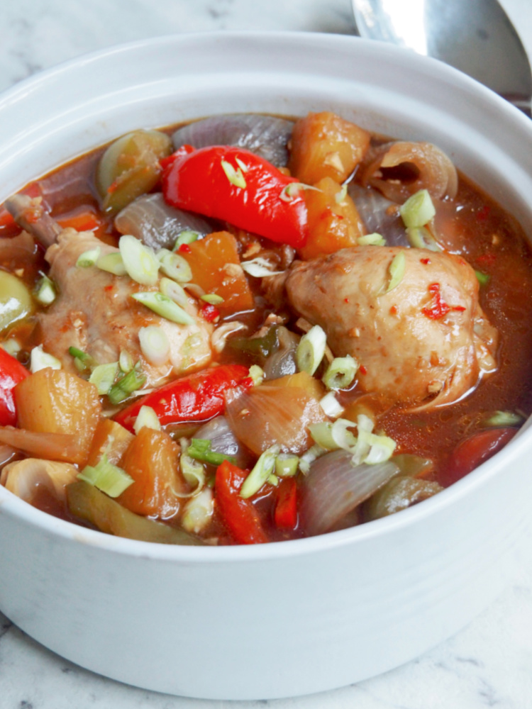 slow cooker sweet and sour chicken