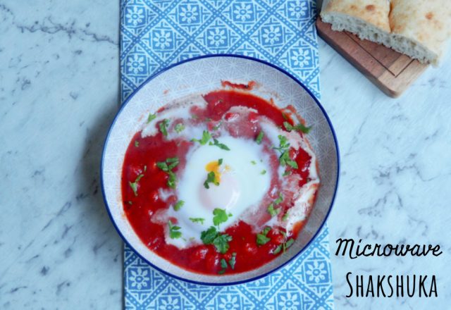 Quarantine Cooking: Microwave Shakshuka