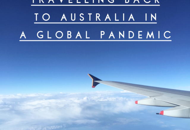 Travelling to Australia in a Global Pandemic