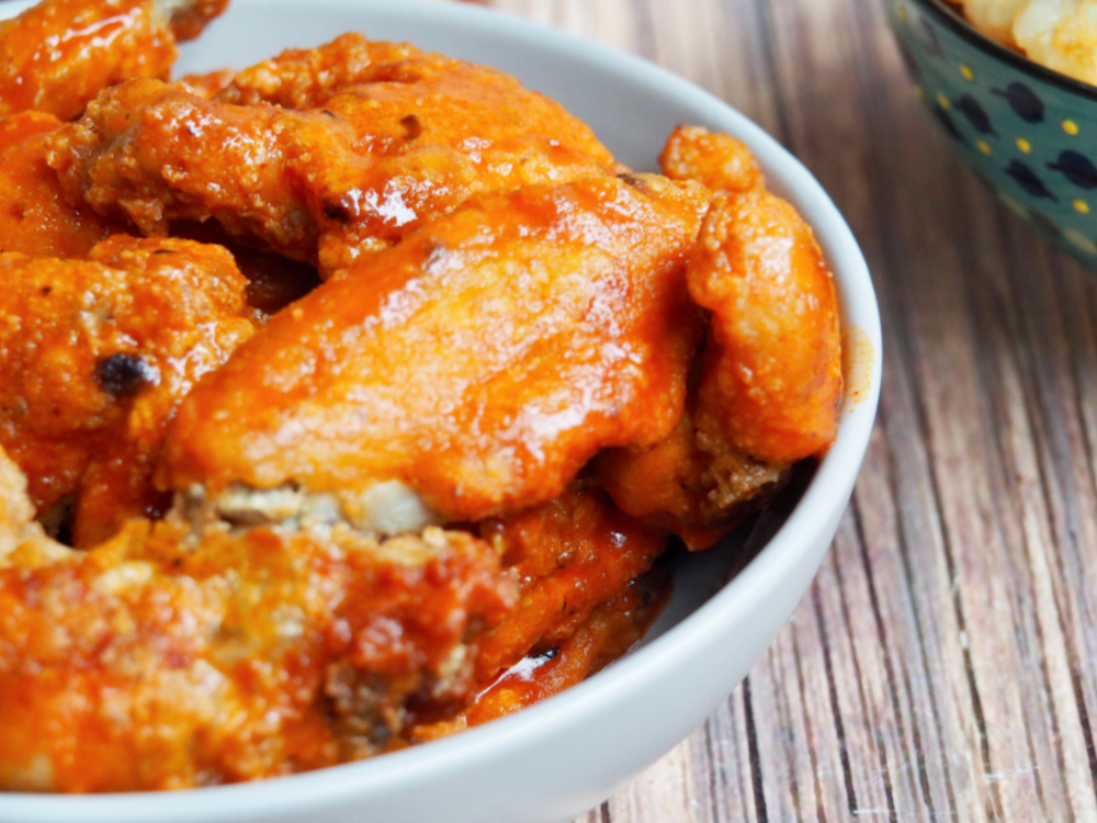 Lucy’s Oven Baked Chicken Wings with Blue Cheese Sauce | The Annoyed ...