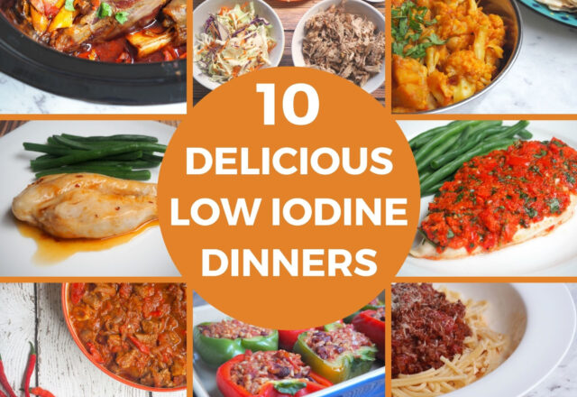 10 Delicious Low Iodine Dinners