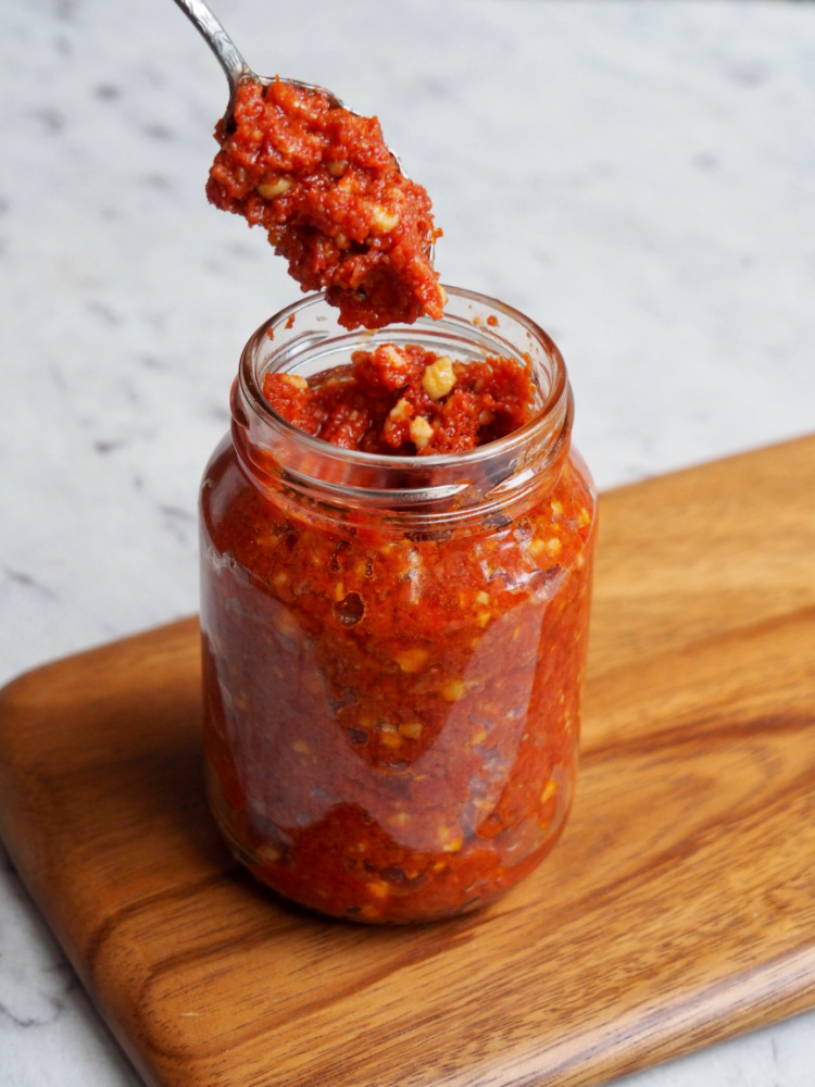 spoonful vegan sun dried tomato pesto