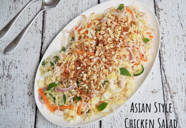 Anne’s Asian Style Chicken Salad