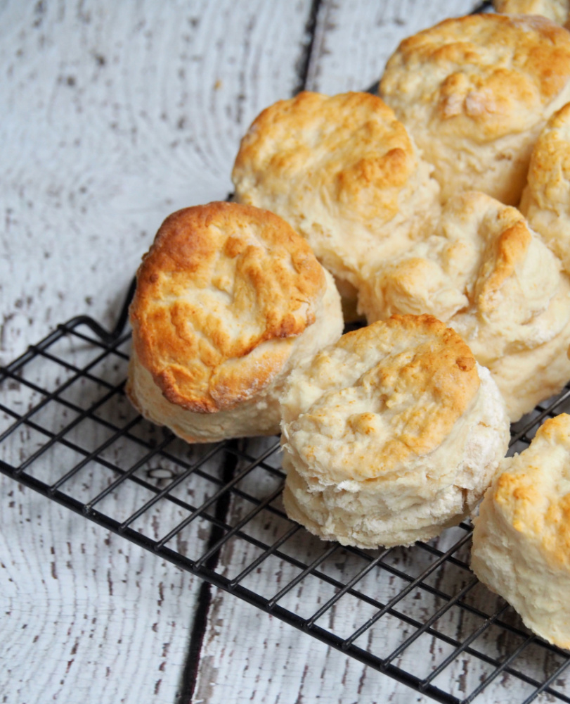 scones on cooling rack