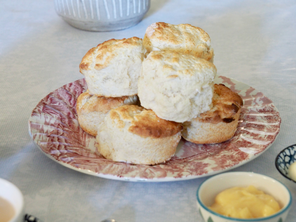 plate of scones