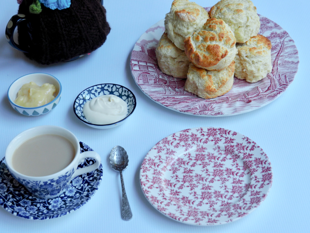 table set for afternoon tea