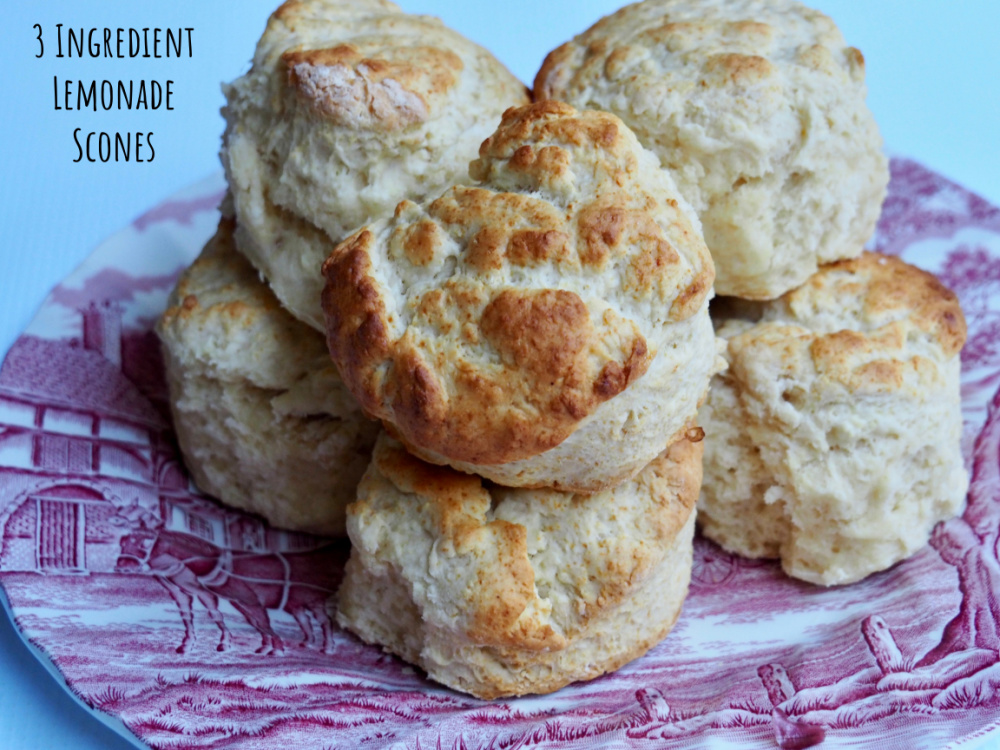 picture of scones on a plate