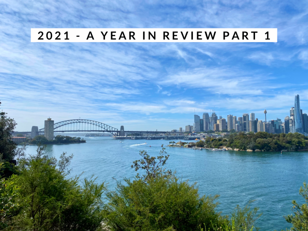 view of sydney harbour with bridge