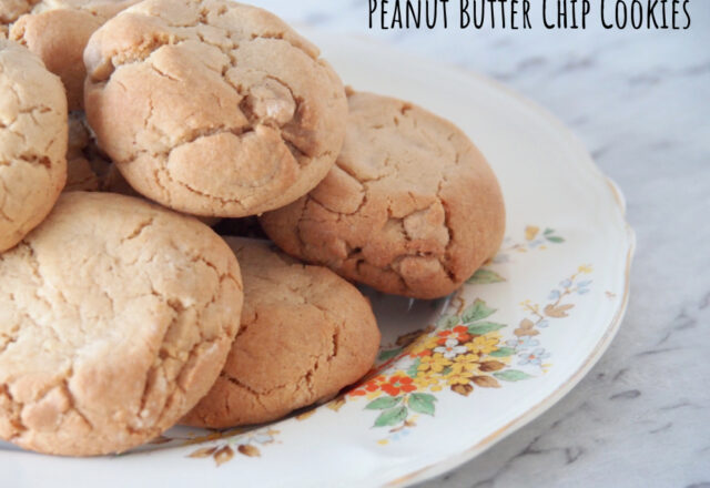 Peanut Butter Chip Cookies