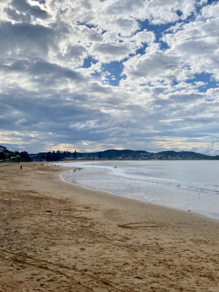 terrigal beach from boardwalk