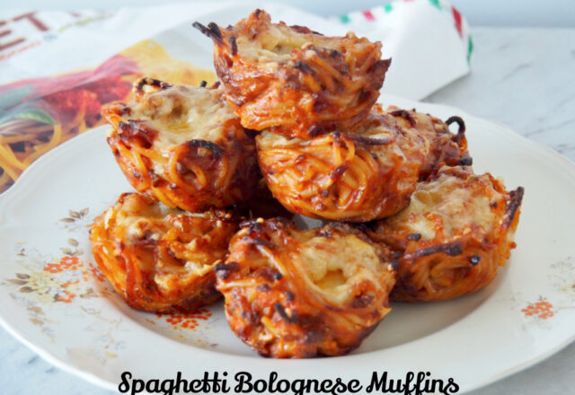 Spaghetti Bolognese Muffins