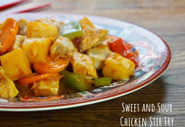 Sweet and Sour Chicken Stir Fry