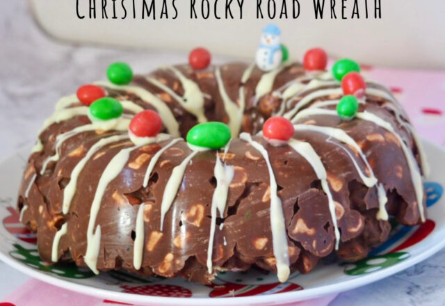 Christmas Rocky Road Wreath